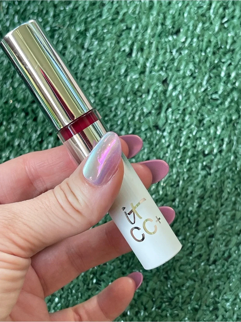It Cosmetics CC+ Lip Serum - Deep Berry Red